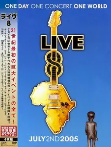 V.A. - Live 8: One Day, One Concert, One World (2005) [Japanese Ed.] 4xDVD