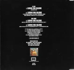 Dr. Dooom - Leave Me Alone (Remixes) (UK CD5) (1999) {Copacetik Recordings}