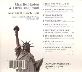 Charlie Haden & Chris Anderson - None But The Lonely Heart (1997) {Naim}