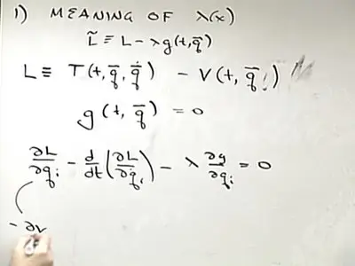 Applied Math 507: Calculus of Variations
