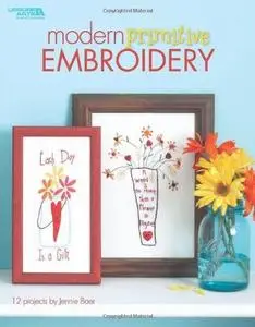 Modern Primitive Embroidery (Leisure Arts #4424)