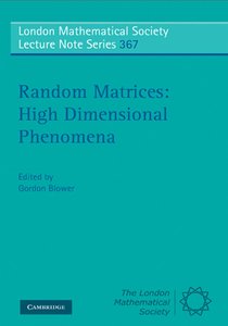 Random Matrices: High Dimensional Phenomena