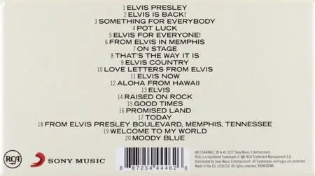 Elvis Presley – Elvis 20 Original Albums (20CD Box Set, 2012)