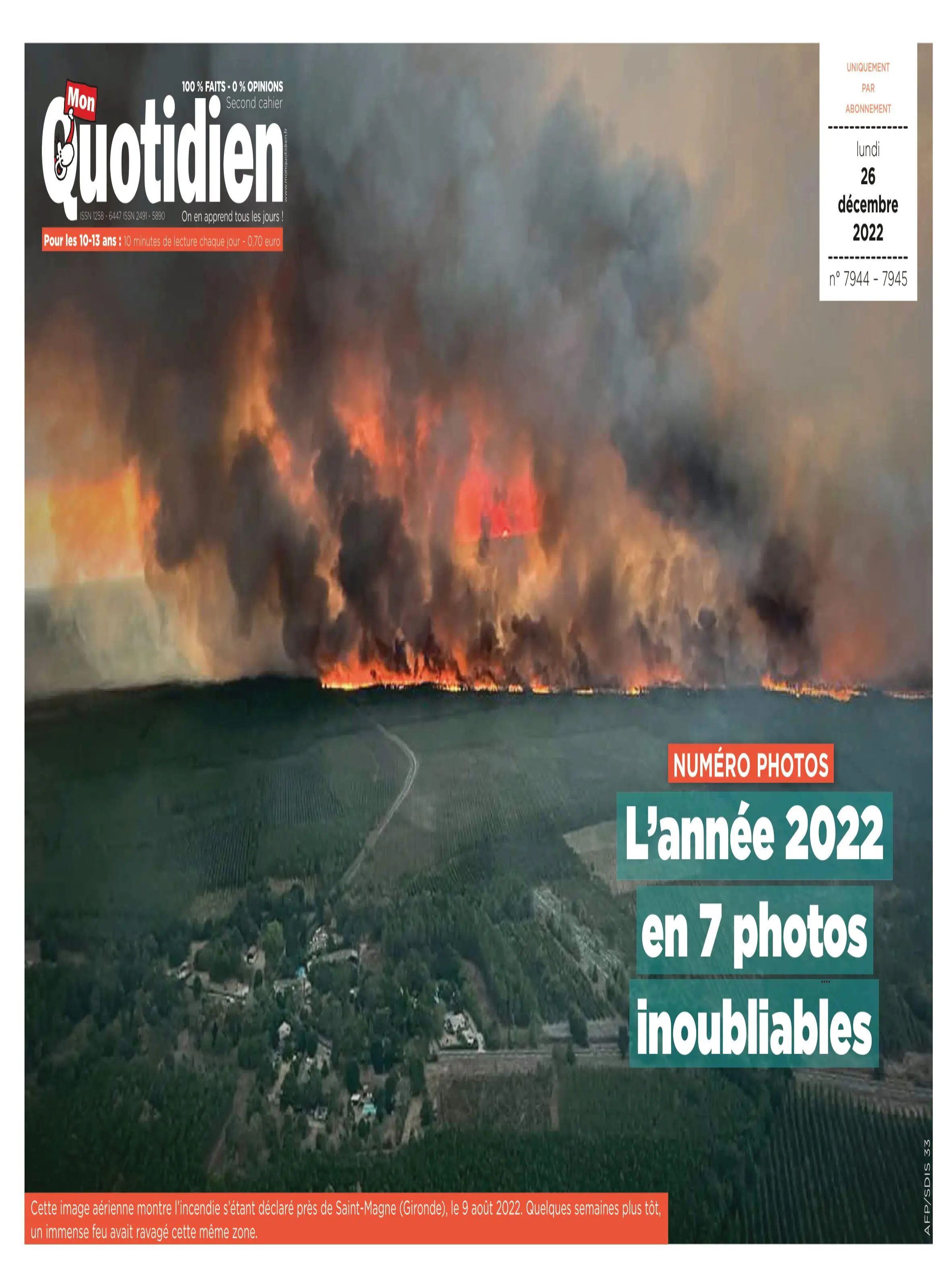 Mon Quotidien – 26 décembre 2022