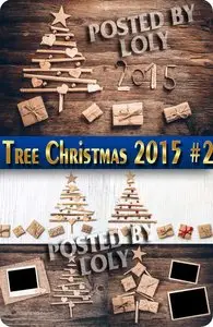 Christmas tree 2015 #2 - Stock Photo