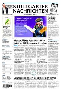 Stuttgarter Nachrichten Blick vom Fernsehturm - 28. Oktober 2017