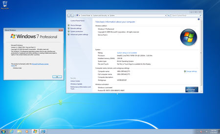 Microsoft Windows 7 Professional SP1 Multilingual (x64) Preactivated March 2023