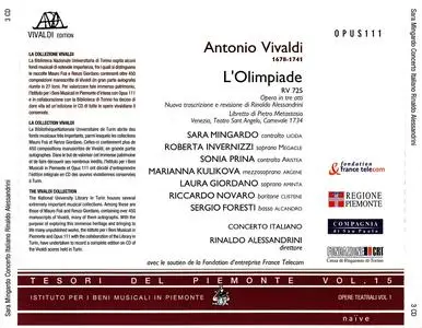 Rinaldo Alessandrini, Concerto Italiano - Antonio Vivaldi: L'Olimpiade (2002)