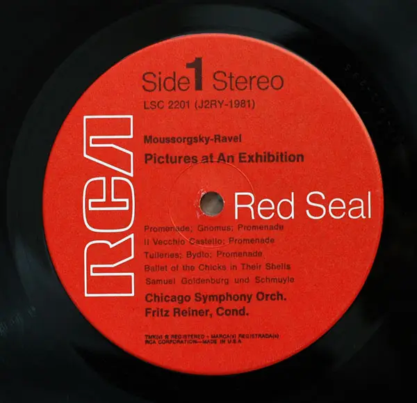 Fritz Reiner/CSO - Moussorgsky: Pictures at an Exhibition (1958) 24-Bit/96-kHz Vinyl Rip