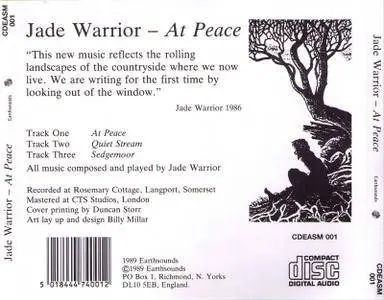Jade Warrior - At Peace (1989)