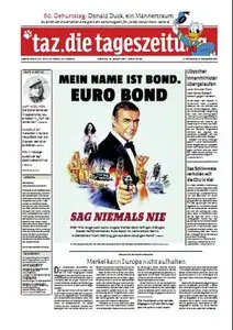 Tageszeitung TAZ vom 17 August 2011