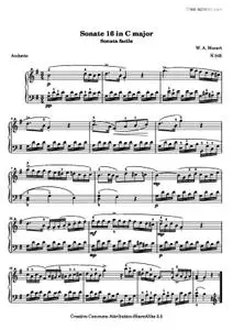 Sonata Facile - Second movement