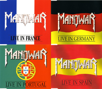 Manowar - Hell Stage Live - 4 Bonus CDS (1999)
