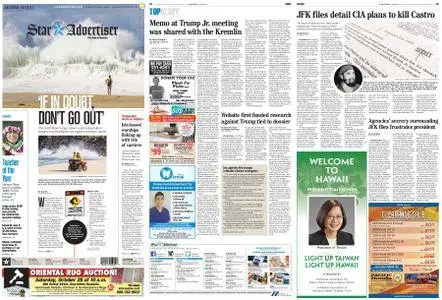 Honolulu Star-Advertiser – October 28, 2017