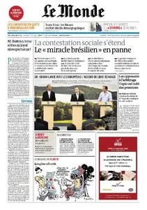 Le Monde du Mercredi, 19. Juin 2013
