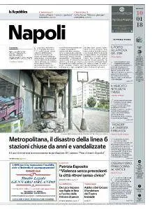 la Repubblica Napoli - 10 Gennaio 2018