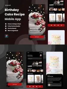 Birthday Cake Recipe Mobile Apps