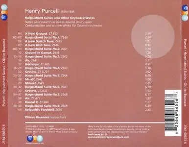 Olivier Baumont - Henry Purcell: Harpsichord Suites (1995) Reissue 2009