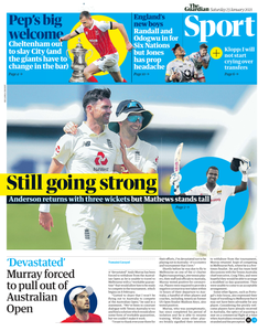 The Guardian Sport  – 23 January 2021