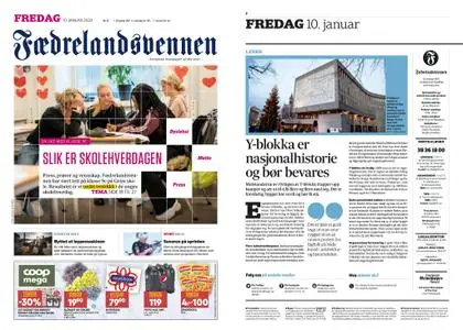 Fædrelandsvennen – 10. januar 2020