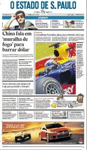Jornal O Estado de SP em PDF, Sabado, 06 de Novembro de 2010