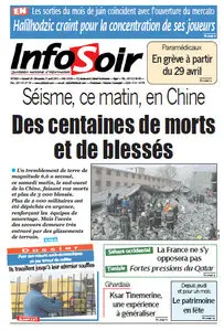 InfoSoir N.2965 - Samedi 20 et Dimanche 21 Avril 2013