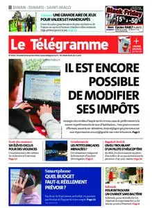 Le Télégramme Dinan - Dinard - Saint-Malo – 29 novembre 2019