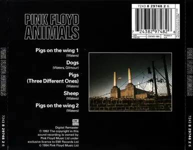 Pink Floyd - Animals (1977) {1994, Remastered} Re-Up