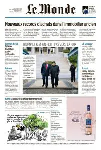Le Monde du Mardi 2 Juillet 2019