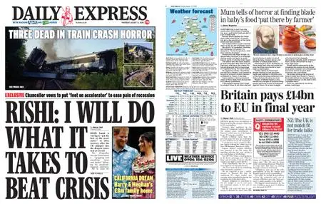 Daily Express – August 13, 2020