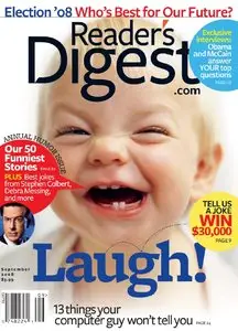 Reader's Digest Magazine - September 2008