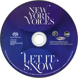 New York Voices - Let It Snow (2013) [2014 Audio Fidelity SACD AFZ5 520]