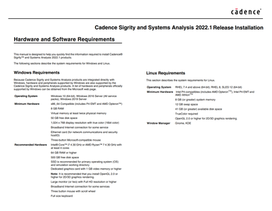 Cadence Sigrity and Systems Analysis 2022.1 HF005 Linux