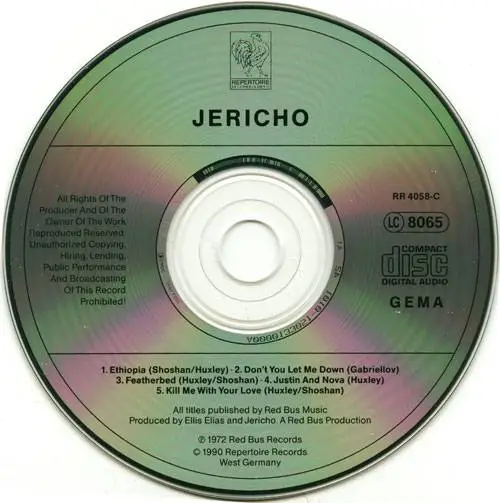 Jericho - s/t (1972) {1990 Repertoire}