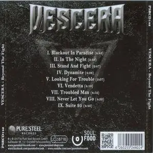 Vescera - Beyond The Fight (2017) {Pure Steel}