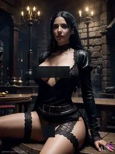 AI Eva Green: The Witcher Yennefer (AI Generated)