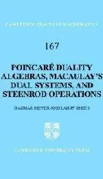 Poincare Duality Algebras, Macaulay's Dual Systems, and Steenrod Operations
