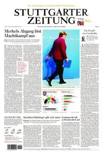 Stuttgarter Zeitung Kreisausgabe Esslingen - 30. Oktober 2018