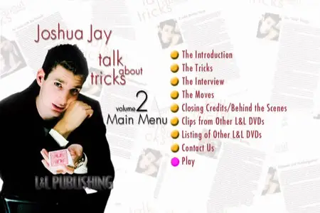 Joshua Jay - Talk About Tricks (3 DVD)