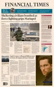 Financial Times Asia - March 21, 2022