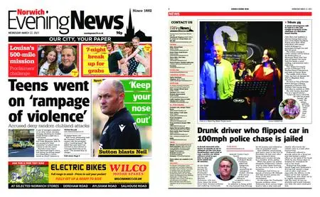 Norwich Evening News – March 22, 2023