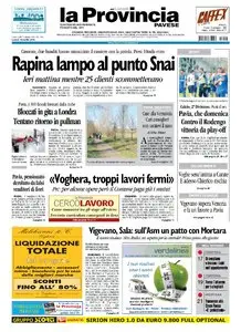 LA PROVINCIA PAVESE DEL 19 APRILE 2010