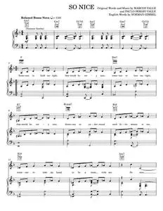 So Nice (Summer Samba) - Marcos Valle (Piano-Vocal-Guitar)