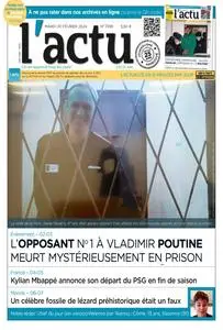 L'Actu N.7396 - 20 Février 2024