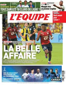 L’equipe du Mercredi 14 Août 2024