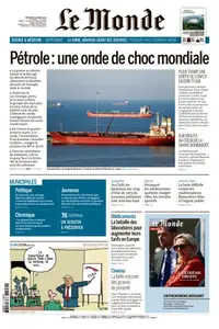 Le Monde du Mercredi 11 Mars 2026