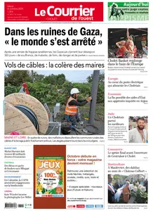 Le Courrier de l'Ouest Cholet - 8 Octobre 2024