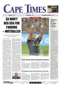 Cape Times - 16 May 2025