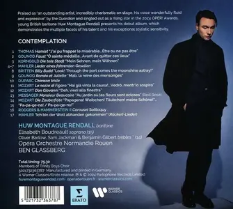 Huw Montague Rendall, Ben Glassberg, Opéra Orchestre Normandie Rouen - Contemplation (2024)