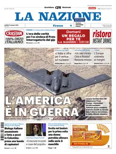 La Nazione Firenze - 23 Giugno 2025